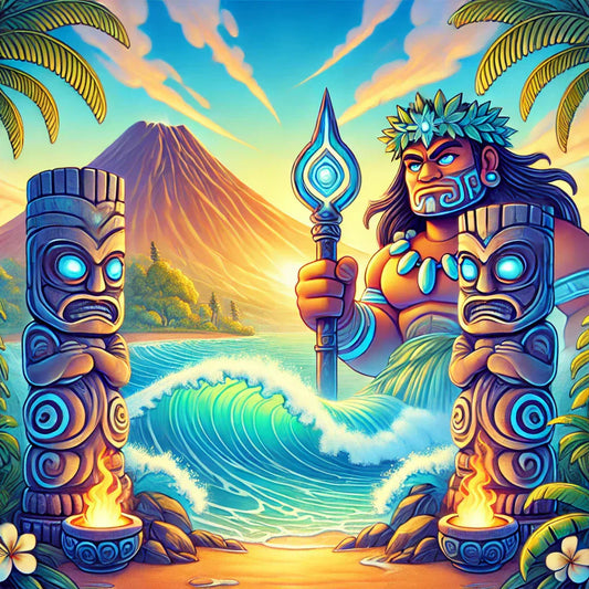 🌴 Sumérgete en la Leyenda de Kanaloa: El Dios Hawaiano del Océano 🌊