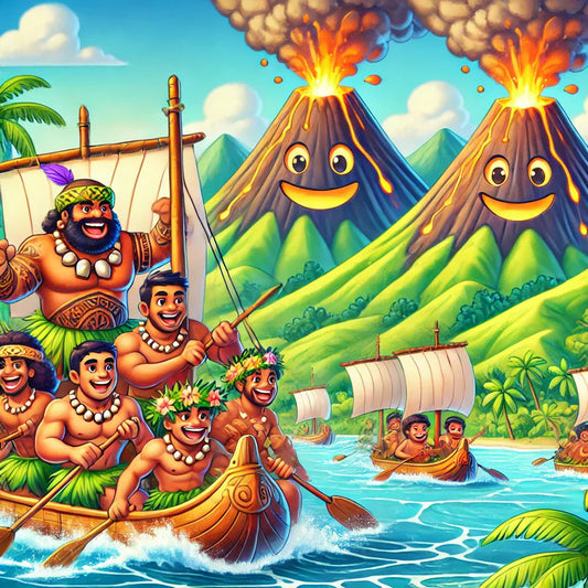 🚣♂️El Gran Viaje: La Épica Aventura de los Polinesios hasta Hawái 🌺✨