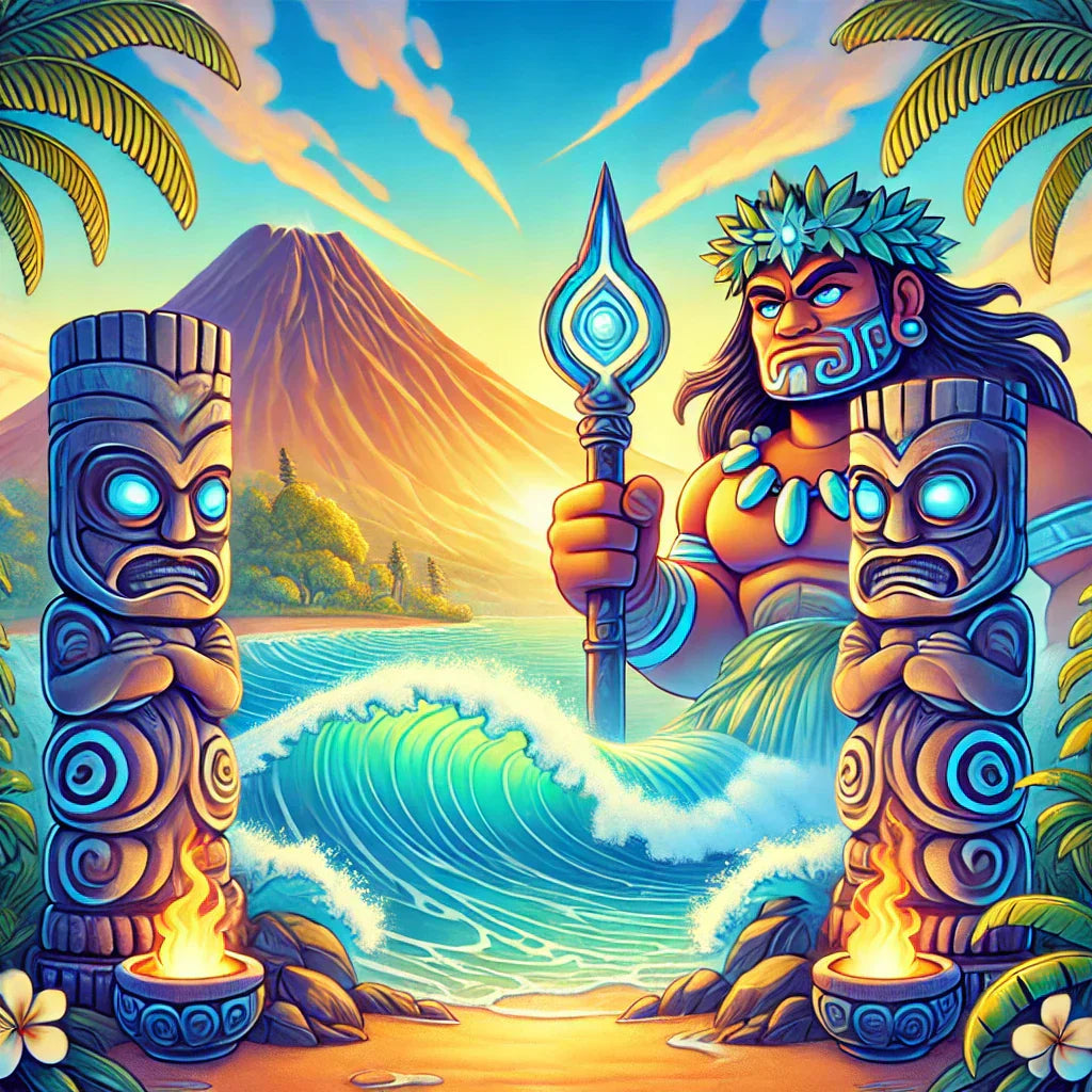🌴 Sumérgete en la Leyenda de Kanaloa: El Dios Hawaiano del Océano 🌊