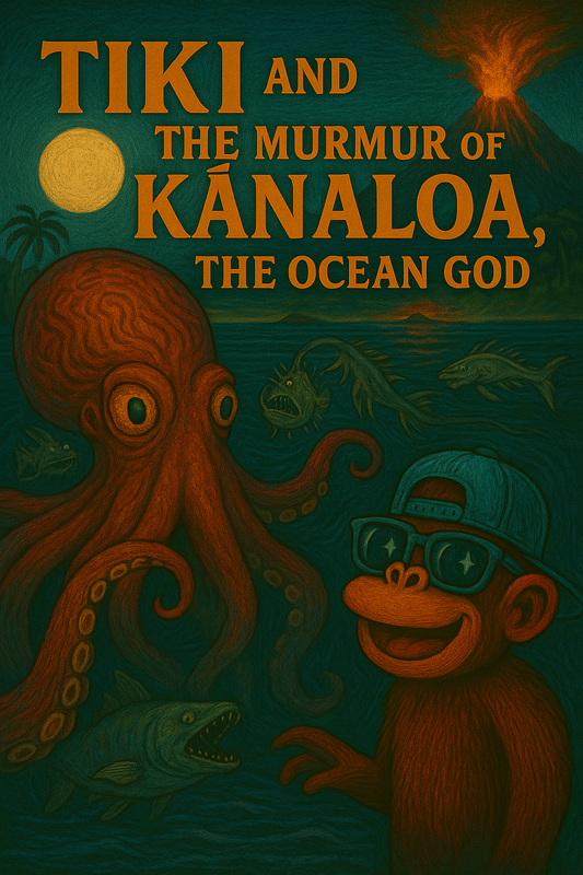 🌊 Tiki y el Susurro Profundo de Kanaloa, el Dios del Océano