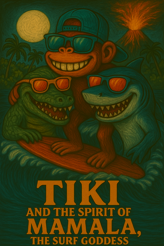 🌊 Tiki y el Espíritu Indomable de Mamala, la Diosa del Surf Bekahuna